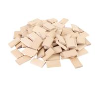 Beechwood Tenons 100Pcs | 5x19x30mm Solid Wood Dowels for Furniture/Cabinets/Frames | Strong Woodworking Splicing Connectors | Loose Tenon Joints