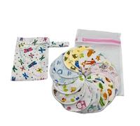 BEECO GIF2U Reusable Nursing Pads 14 Pack,Washable Breast Pads Breastfeeding Essentials,Newborn Must Haves for Baby Boys and Girls,Postpartum Essentials for Mom,Super Soft & Absorbent