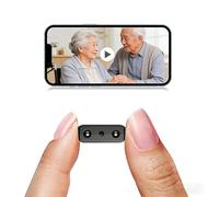 BEEDMXU Smallest Mini Hidden Camera, HD 4K Night Vision Home Nanny - WiFi Wireless Camera with Motion Detection, App Control, Cloud Storage and SD Storage for Pet/Infant/Car Surveillance