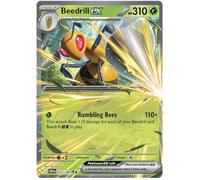 Beedrill ex 003/86 Double Rare Pokemon Card | Mega Evolution Chaos Rising | ME04 | Titan Authenticated