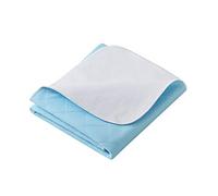 Beedsooth Washable Premium Incontinence Bed Pad for Adults or Children with Bed wetting Super Absorbent Bed Protection Draw Sheets Blue - 70×90cm