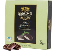 Beeechs Rose, Mint, Coffee, Orange, Violet, Strawberry Flavour Fondant Creams coated Dark chocolate Variety Box 90g | Perfect for Christmas (8, Mint Fondant)