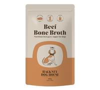 Beef Bone Broth for Dogs & Cats | Create Delicious Bone Broth Gravy | Dog Food Topper for Picky Eaters | Each Pack Makes 9 Pints | Hackney Dog House (Beef)