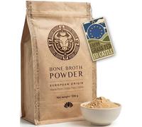 Beef Bone Broth Powder - 500g - Grass Fed EU Origin - Bone Broth Collagen Protein Powder - Muscle Growth, Bone Health and Skin Quality
