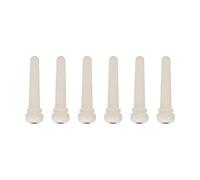 Beef Bone Guitar Pegs, Natural Colors Guitar Pegs for Guitar for Folk Guitar for Students for Ukulele(BF-LG white 05)