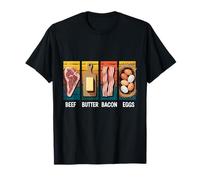 Beef Butter Bacon Eggs Carnivore T-Shirt