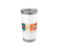 Beef Butter Bacon Eggs Minimalist Carnivore Meat Based Stainless Steel Insulated Tumbler