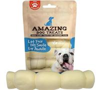 Beef Cheek Rolls 10" (3pcs/pack) - Not Hidden - No Raw Alternative to Chewing Dogs - Great for Energy Chewers - Long Lasting Chewers