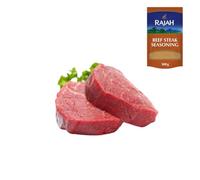 Beef Fillet Steak 500gr with Rajah Beef Steak Seasoning - Halal Tender Premium Pack