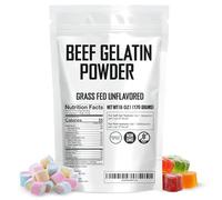 Beef Gelatin Powder 6 oz - Grass-Fed, Unflavored, Non-GMO - Premium Thickening Agent for Cooking & Baking - Perfect for Gummy Candy, Marshmallows and Sauces.
