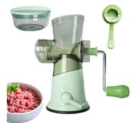 Beef Grinder, Meat Grinder with Hand Crank, Removable and Reusable Preparation Aid for Household and Catering