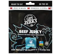Beef Jerky by Get Jerky Trailhead, Flavoured, Multipack of 6 x 40g bags, Dried Meat Snack, High Protein Snacks for Gym, Fitness, Outdoor, Hiking - Gluten Free, Premium Welsh Beef (Original)
