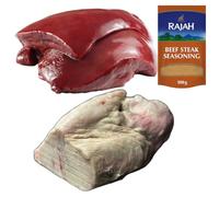 Beef Liver & Beef Cod Fat 1kg with Rajah Seasoning
