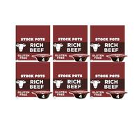 Beef Onion & Rosemary Stock Pot 8g 6 Pack Suitable for those with gluten intolerances, these stock pots are certified gluten free for peace of mind.