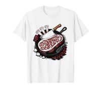 Beef Primal Aging Timeline Illustrated Dry Age T-Shirt
