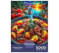 Beef Stew 1000 Piece Jigsaw Puzzle for Adults And Kids-Challenging Hard Puzzle Game,Home Decoration & Family Fun 70x50cm/1000pcs