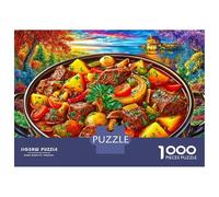 Beef Stew 1000 Piece Jigsaw Puzzle for Adults And Kids-Challenging Puzzle Game,Home Decoration & Family Fun 38x26cm/1000pcs