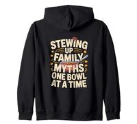 Beef Stew Birria Tacos Chef Mexican Meat Cooking Roast Beef Zip Hoodie