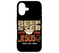 Beef Stew Jesus Thats All I Need Meat Lover Case for iPhone 17