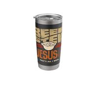 Beef Stew Jesus Thats All I Need Meat Lover Stainless Steel Insulated Tumbler
