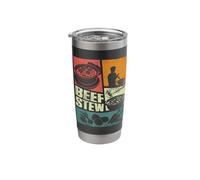 Beef Stew Meat Lover Home Cooking Bowl Stainless Steel Insulated Tumbler