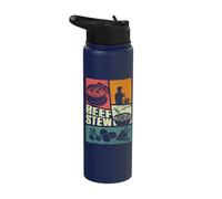 Beef Stew Meat Lover Home Cooking Bowl Stainless Steel Insulated Water Bottle