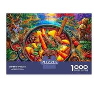 Beef Stew Puzzle 1000 Piece, Impossible Jigsaw Puzzles for Adults, Puzzle Family Activity Puzzles 38x26cm/1000pcs