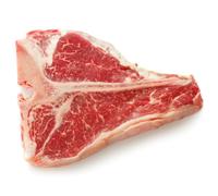 Beef T-Bone Steak 1kg - Fresh Beef Cut 1kg - Includes Rajah Beef Steak Seasoning 100g | 240gr Total Protein