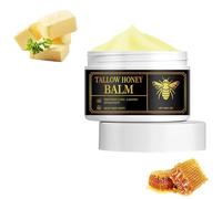 Beef Tallow, Beef Tallow for Skin,Tallow and Honey Cream, Organic Beef Tallow Balm for Face Moisturizer,Natural Beef Tallow Lotion for Skin Care (A-1pcs)