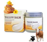 Beef Tallow Beef Tallow Skin Care For Dry Sikn Beef Tallow Moisturiser Deeply Nourishing Organic Grass Fed Beef Tallow Tallow Face Cream For Face & Body Fat Cow Tallow Skincare Beef Tallow For Skin