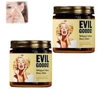 Beef Tallow, Beef Tallow Skin Care, Whipped Tallow Honey Balm, Beef Tallow Moisturiser, Beef Tallow Moisturiser, Tallow And Honey Balm, Whipped Beef Tallow and Honey Balm, Unscented (2PCS)