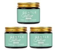 Beef Tallow Cream Organic 60 g, Beef Tallow Cream Skin Care, Natural Castor Oil and Tallow Balm, Beef Fat Deep Moisturising Cream Face, Antioxidant Fat Cream Beef Tallow for Face Body (3)