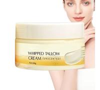Beef Tallow Cream, Tallow Honey Balm, Fast Absorption All Purpose 140g Deeply Moisturizer For Face And Body Lotion For Cracked Dry Itchy Irritated Skin Organic Skin Food Nature Hydration Balm Case