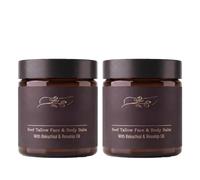 Beef Tallow Face & Body Balm, Grass Fed Tallow Face Cream with Bakuchiol, Rosehip Oil Pomegranate Extract, Nourishing, Anti-Ageing & Moisture，2