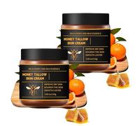 Beef Tallow Face Cream - Beef Tallow Moisturizer, Moisturizing Cream for Soft, Smooth Skin - Face Nourishes and Hydrates the Skin (2PCS)