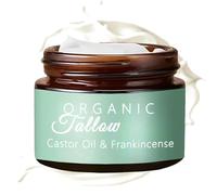 Beef Tallow For Skin, Beef Tallow Face Cream, Tallow Frankincense Oil Castor Oil For Skin Face Body Moisturizer