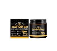 Beef Tallow For Skin Beef Tallow For Face Hydrating Tallow With And Beeswax Grass Fed Beef Tallow & Wild Blend Body & Face Moisturizer Natural Formula Light Scent Skin Hair Care (Rose Gold, One Size)