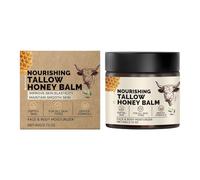 Beef Tallow for Skin Care 50g - Tallow and Honey Balm, Moisturizer for All Skins Types, Smoothing Non-Sticky Nourishment Dry Skin Care Products for Women Wife Friends, Deep Hydration for Face & Body