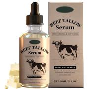 Beef Tallow for Skin, Grass-Fed Tallow Face Serum 60ML, Anti-Aging Tallow Face Moisturizer for Wrinkles,Deep Hydrating & Firming Serum with Hyaluronic Acid&Niacinamide,Repairing Skin Care for Dry Skin