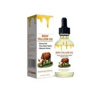 Beef Tallow for Skin, Grass-Fed Tallow Moisturizer Oil For Face and Body, Natural Anti Aging Facial Oil Deeply Hydrates and Nourishes the Skincare, Protects Skin Barrier, for All Skin Types