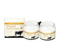 Beef Tallow for Skin, Organic Beef Tallow and Honey Balm for Skin, Moisturizer Cream, Whipped Tallow Cream for Smooth Nourishing Face & Body, Beef Tallow, and Honey Balm (2)