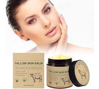 Beef Tallow for Skin, Tallow and Honey Balm, Moisturizer with 100% Organic Grass-Fed Beef Tallow & Raw Wild Honey, Body & Face Moisturizer, Deeply Nourishes the Skin, Enhances Natural Radiance