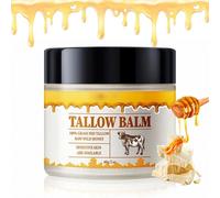 Beef Tallow For Skin, Whipped Tallow Balm Organic Body Butter Face Moisturizer, Deeply Nourishing Organic Grass Fed Tallow Balm, Beef Tallow Skin Care for Face & Body and Dry Skin (1)