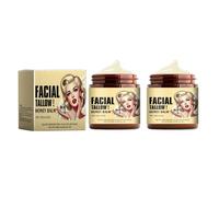 Beef Tallow Honey Balm, 2 Beef Tallow Face Cream for Skin Care, Long-Lasting Beef Tallow and Honey Moisturiser, Hydrating Beef Tallow Whipped Balm Body Cream, for Women & All Skin Types