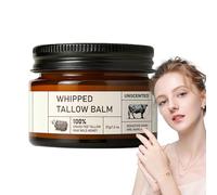 Beef Tallow Honey Balm, Natural Hydration Butter, Sensitive Skin Moisturizer, Non-Greasy Formula, Daily Hydration, 8x5cm, Ideal for Daily Use as Part of Your Morning or Evening Skin Care Routine