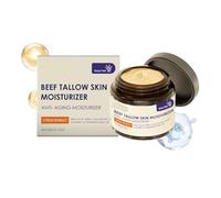 Beef Tallow Hydrating Lotion, Anti-Aging Moisturizer, Enhances Skin's Natural Elasticity, Minimizes Pores, Leaving Skin Smooth and Radiant; Suitable for All Skin Types