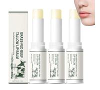 Beef Tallow Lip Balm Organic Grass Fed Tallow Balm Nourishing and Soothing Lip Care Stick for Skin