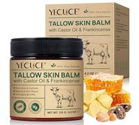 Beef Tallow Oil & Castor Oi l & Frankincense O il Cream, 3in1formulation, Organic Grass Fed Tallow Balm, Natural Castor Oil And Frankincense Essential Oil, Moisturising And Anti-Ageing 120g