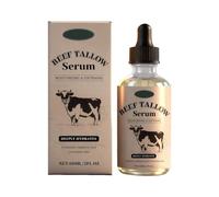 Beef Tallow Serum For Skin, Beef Tallow Skin Care Blam Natural Face Oil Grass-Fed Anti-Aging Moisturizer for Wrinkles, Hydration & Collagen Boost - Natural Skincare for All Skin Types Serum (60ML, 1)