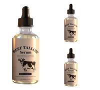 Beef Tallow Serum For Skin,Face Oil Moisturizer, Nourishing Tallow Face Serum,60ml Brightening Drop Formula for Hydration,Non-Greasy, for Daily Morning & Night Skincare Routine